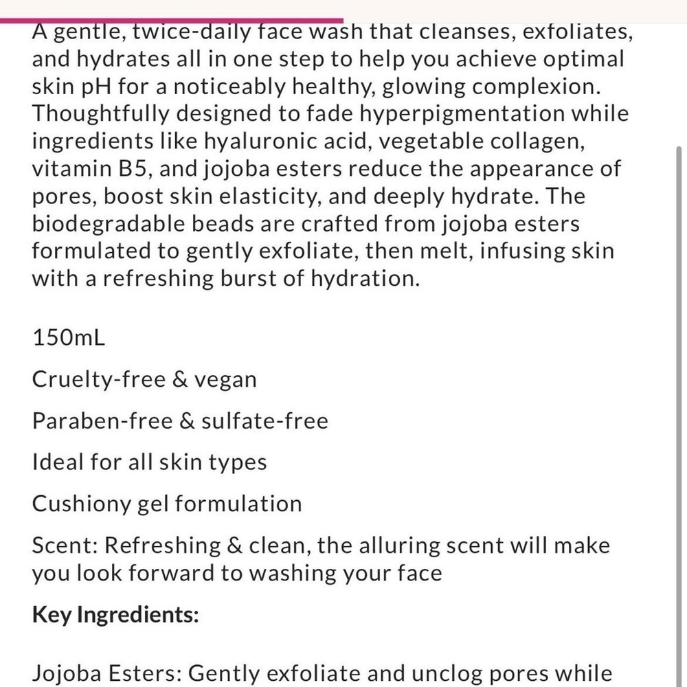 Reflekt 1 Daily Exfoliating Face Wash / comes with 5 travel size bottles - Picture 3 of 5